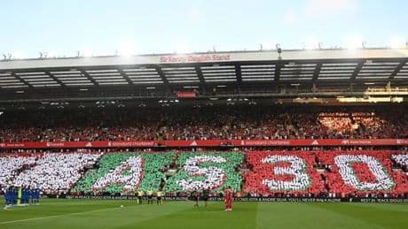 Anfield pays tribute to Diogo Jota and brother as tragic star's wife and kids attend opener