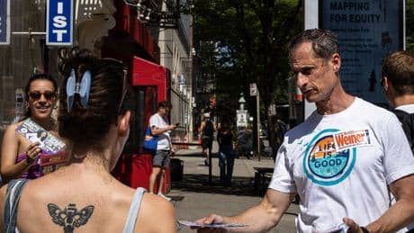 Anthony Weiner Hopes Voters Have Forgiven or Forgotten