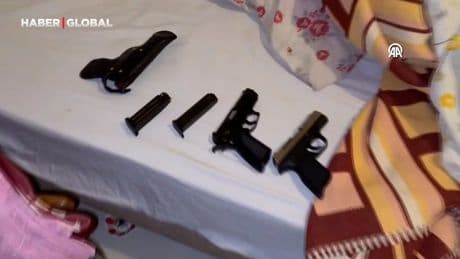Sosyal medyada silahlı paylaşımlar yapan şüpheli yakalandı