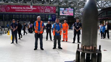 Scots fall silent to mark 80th anniversary of VE Day