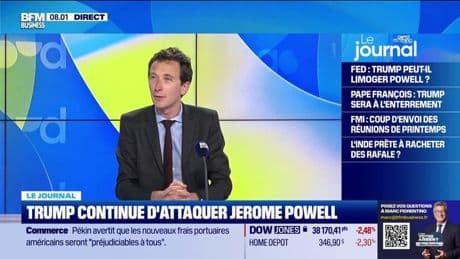 Trump continue d'attaquer Jerome Powell