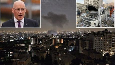 John Swinney describes Iran situation as 'horrendously dangerous' after Israel air strikes rock region