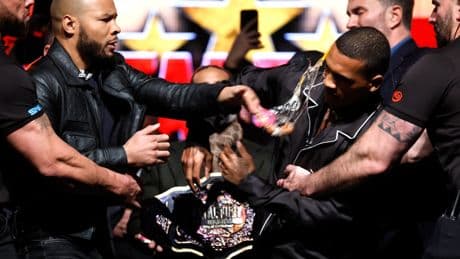 Why did Chris Eubank Jr egg Conor Benn in their press conference?