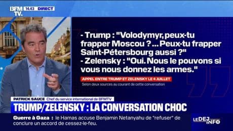 Selon le Financial Times, Donald Trump aurait encouragé Volodymyr Zelensky à attaquer la Russie lors de leur appel téléphonique le 4 juillet