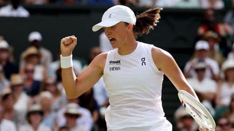 <p>Swiatek senza senso, passeggia sulla Anisimova: finale Wimbledon fuori dal mondo, doppio 6-0!</p>