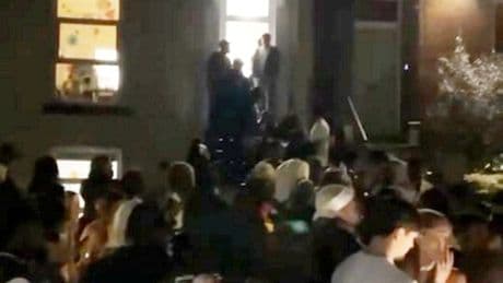 Mum tells 300 students partying at 2am to be quiet because her daughter has exams