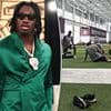 First-round NFL Draft pick blows off training camp and returns to practice at alma mater