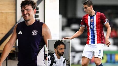 Man United 'scout 6ft 5in centre back compared to Rodri as Harry Maguire's long-term successor' - but Red Devils 'face competition from European heavyweights for versatile youngster'