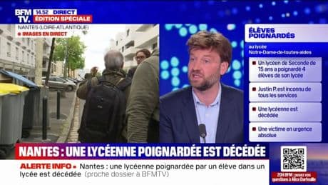 Attaque au couteau à Nantes: que contient le document envoyé par l'assaillant présumé à tout l'établissement scolaire?