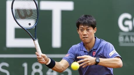 Kei Nishikori se baja del torneo y Alcaraz jugará con el 'lucky loser' Giulio Zeppieri