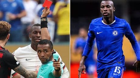 European giants 'contact Nicolas Jackson's entourage over a potential summer move'... with doubts cast over his future after Chelsea star was given ANOTHER red card against Flamengo