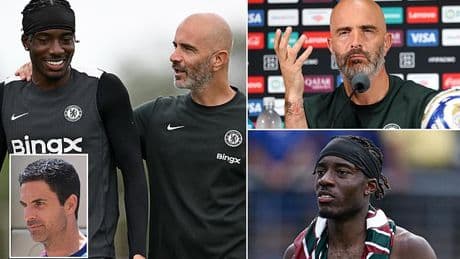 Enzo Maresca reveals who made the decision that Noni Madueke would leave Chelsea as the star closes in on £52m move to Premier League rivals Arsenal