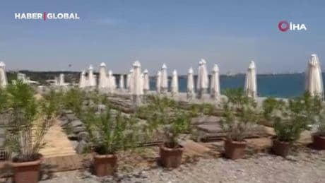 Konyaaltı sahilinde kıyı işgali denetimi gerginliğe dönüştü, bazı çalışanlar fenalaştı