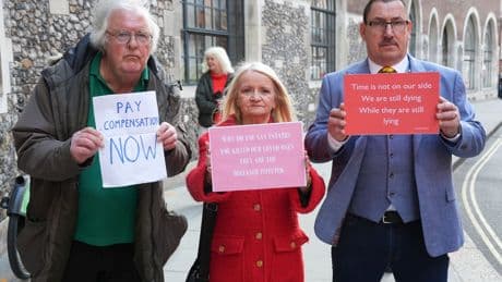 Inquiry hears of ‘anguish’ over compensation for infected blood victims