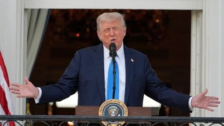 The Latest: Trump announces travel ban and restrictions on 19 countries