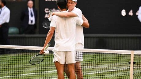 Revanche geglückt: Sinner schlägt Alcaraz im Endspiel von Wimbledon