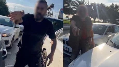 Trafikte dehşet: Kadın sürücü, 2 çocuğunun yanında saldırıya uğradı