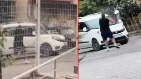 İstanbul'un göbeğinde korkunç infaz! Biri vurdu, diğeri telefonuyla kayıt aldı