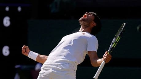 Carlos Alcaraz, Wimbledon'da finale yükseldi!