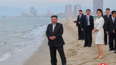Kim Jong Un opens new beach resort in North Korea in 'proud first step' towards tourism drive