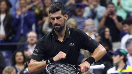 Erkennen Sie es? - Djokovic jubelt mit Netflix-Tanz