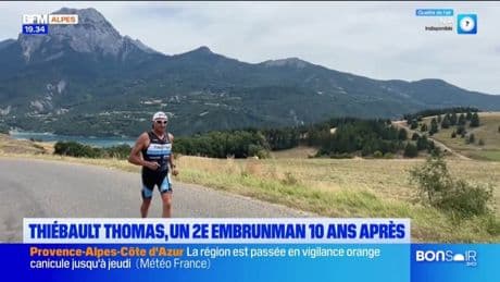 Thiébault Thomas, 66 ans, prépare son deuxième Embrunman, 10 ans après sa première participation