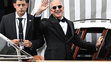 La boda del fundador de Amazon,  Jeff Bezos, y  Lauren Sánchez, en imágenes