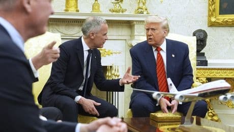 Read the transcript of Carney and Trump’s Oval Office meeting