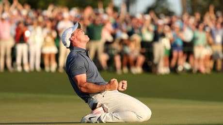 A rollercoaster ride: I couldn't listen as Rory McIIroy double-bogeyed