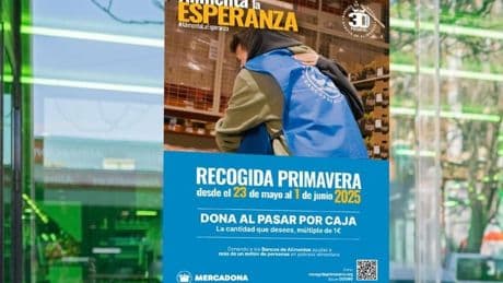 Mercadona se suma a la recogida de alimentos de primavera