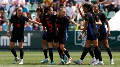 El Barcelona levanta su sexta Liga F consecutiva y décima de su historia