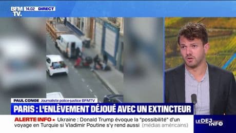 Tentative d'enlèvement à Paris: les 4 individus toujours en fuite, 24 heures après les faits