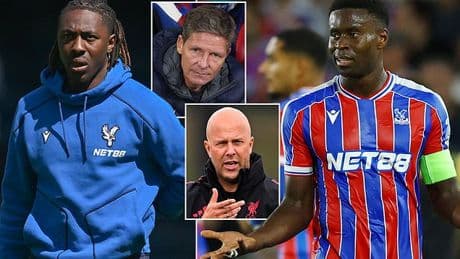 Oliver Glasner gives blunt response to Eberechi Eze's absence as he confirms Arsenal-bound star won't play for them again - and sends transfer warning to Liverpool on Marc Guehi
