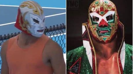 Alcaraz simula al Dr. Wagner, el legendario luchador mexicano, al recibir la máscara de un fan y no dudar en ponérsela: "¡Wow!"