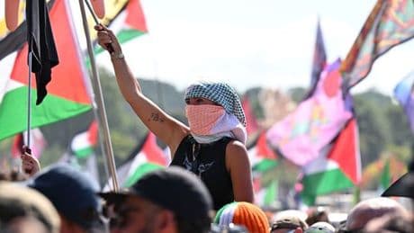 Glastonbury stage 'closed off' early ahead of Kneecap's performance despite being censored