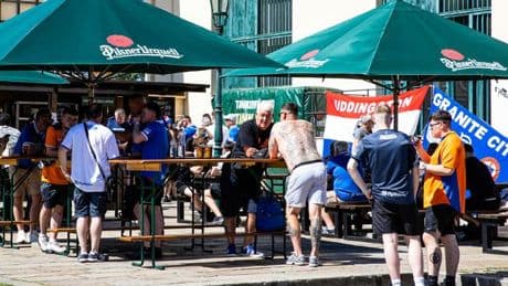 10 best photos of Rangers fans in Plzen as thirsty punters lap up local brew in world beer capital