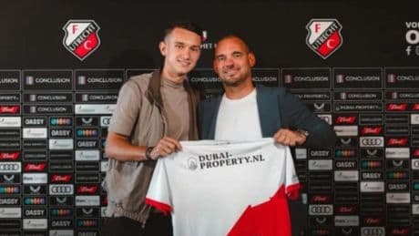 El hijo de Sneijder sigue dando pasos para emular a su padre