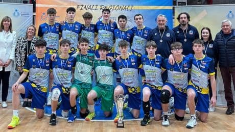 L&rsquo;Under 17 del Cuneo Volley &egrave; Vice Campione Regionale
