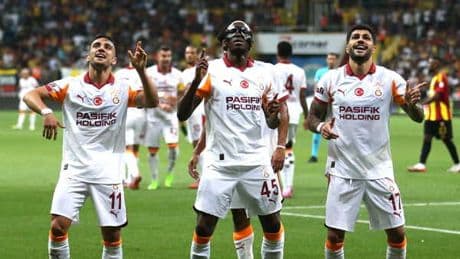 Galatasaray'dan deplasmanda farklı galibiyet: Kayserispor 0-4 Galatasaray