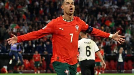 Cristiano Ronaldo breaks another scoring record as Portugal reach Nations League final