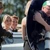 Martin Odegaard's wedding descends into chaos as photographer is dragged AWAY by security guards - while Arsenal star marries Helene Spilling