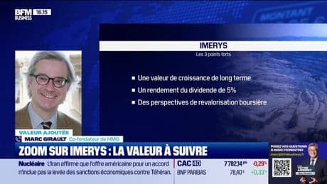 Valeur ajoutée : Ils apprécient Imerys - 09/06