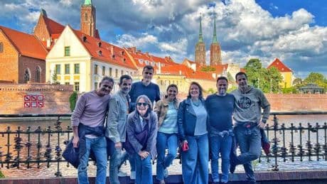 Los Luises' en Breslavia: "Después de ver al Sevilla ganar tres Europa League, nos hace ilusión ver ganar al Betis"