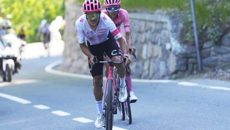 Isaac del Toro holds firm in battle for pink jersey as Richard Carapaz threatens late Giro d’Italia twist