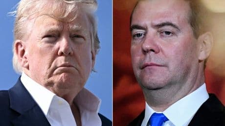 Trump to deploy two nuclear submarines near Russia after ‘foolish statements’