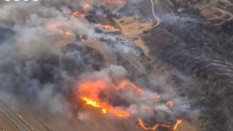 Dos muertos en el incendio de la comarca ilerdense de Segarra, ya estabilizado