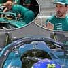 Bizarre moment Fernando Alonso's steering wheel FALLS OFF during second practice session at Bahrain Grand Prix