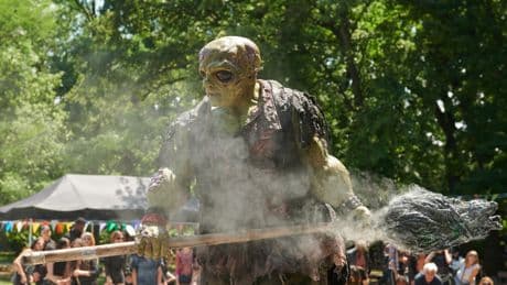 Macon Blair's "The Toxic Avenger" is a gory "live action cartoon" with a heart of gold