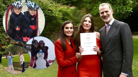 Crónica Rosa: Casa Real abre el album privado de la infancia de la princesa Leonor y la infanta Sofía