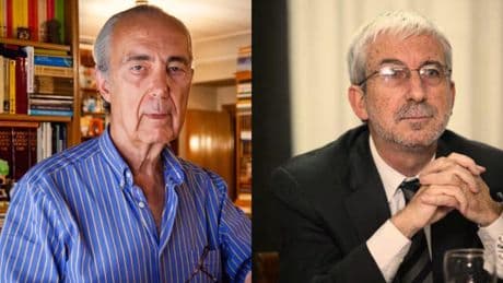Duelo en la RAE por la silla 'o': el poeta Luis Alberto de Cuenca contra el arquitecto Luis Fernández-Galiano